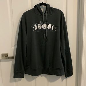 Dark Grey Lunar Cycle Sweatshirt